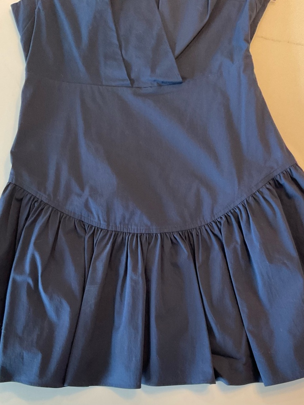Milly Navy Cap-Sleeve Mini Dress - Picture 12 of 12